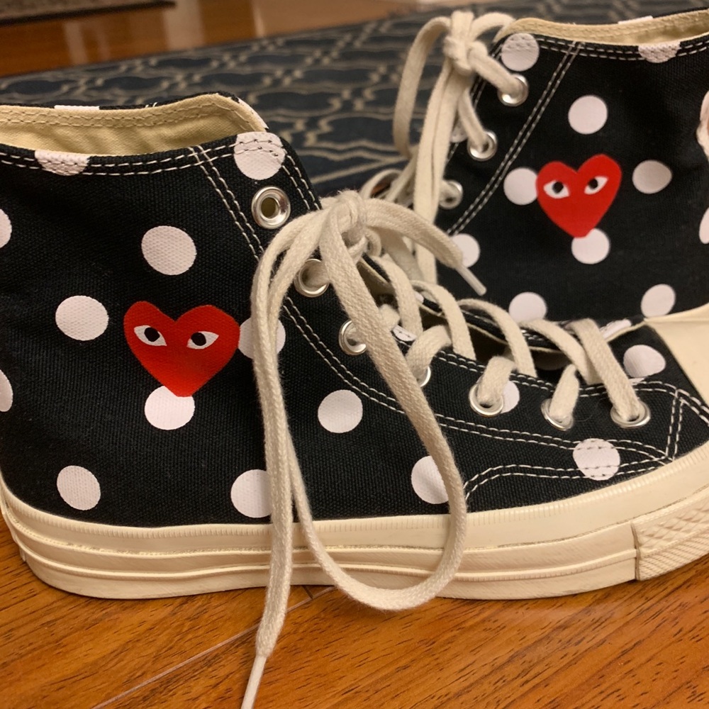 COMME DES GARÇONS POLKA DOT SNEAKERS♥️ - Picture 2 of 5